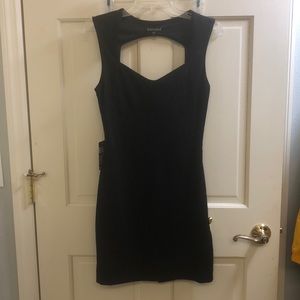 NWT black express mini dress